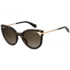 Ochelari de soare Polaroid Femeie Cat Eye PLD 4067/S 086 LA DARK HAVANA