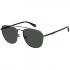 Ochelari de soare Polaroid Barbat Aviator PLD 2106/G/S V81 M9 DARK RUTHENIUM BLACK
