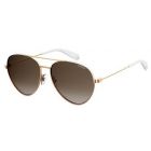 Ochelari de soare Polaroid Femeie Aviator PLD 6055/S VK6 LA WHITE