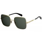 Ochelari de soare Polaroid Femeie Patrati PLD 6060/S 2F7 M9 GOLD GREY