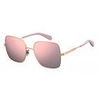 Ochelari de soare Polaroid Femeie Patrati PLD 6060/S EYR 0J GOLD PINK
