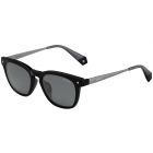 Ochelari de soare Polaroid Unisex Ovali PLD 6080/G/C/S 08A M9 BLACK GREY 50 CLIP ON