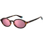 Ochelari de soare Polaroid Femeie Ovali PLD 6090/S C4B A2 HAVANA FUCHSIA
