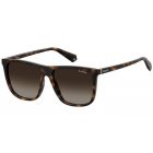 Ochelari de soare Polaroid Barbat Patrati PLD 6099/S 086 LA DARK HAVANA
