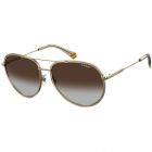 Ochelari de soare Polaroid Femeie Aviator PLD 6116/G/S 84E LA GOLD BEIGE
