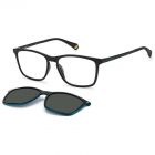 Ochelari de soare Polaroid Barbat Patrati PLD 6139/CS 807 BLACK  55 CLIP ON