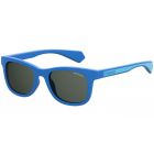 Ochelari de soare Polaroid Copii Wayfarer PLD 8031/S PJP M9 BLUE