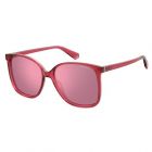 Ochelari de soare Polaroid Femeie Patrati PLD 6096/S 8CQ  A2 CHERRY RED