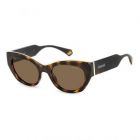 Ochelari de soare Polaroid Femeie Cat Eye PLD 6199/S/X 086SP HAVANA