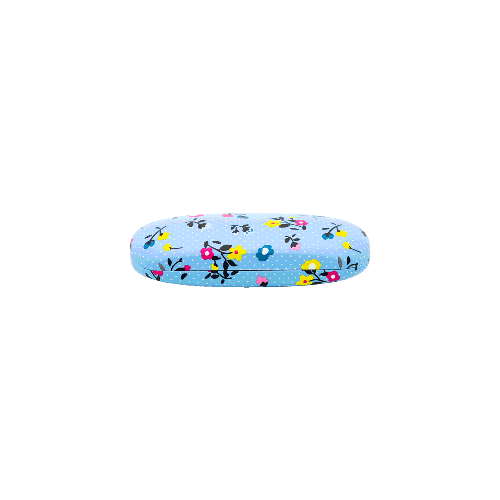 Toc ochelari Etui A9 Floral Albastru 44978.1