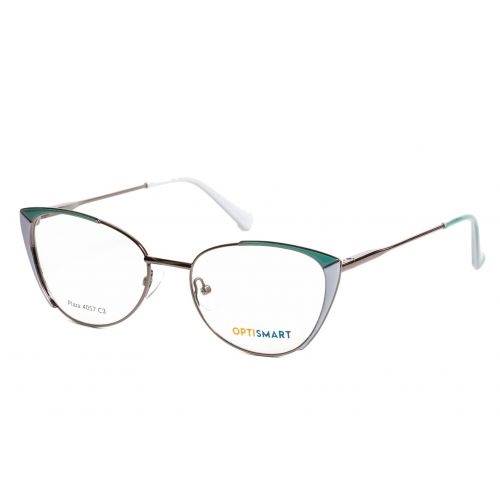 Ochelari de vedere Optismart Femeie Cat Eye Plaza 4057 C3