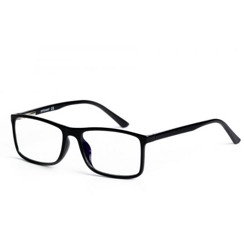 Ochelari cu protectie pentru calculator Optismart Barbati Dreptunghiulari Blue Protect 1 G044S C1