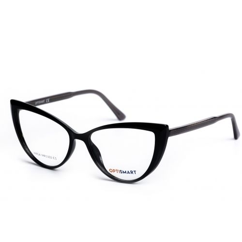 Ochelari de vedere Optismart Femeie Cat Eye Haga MR1102 C1