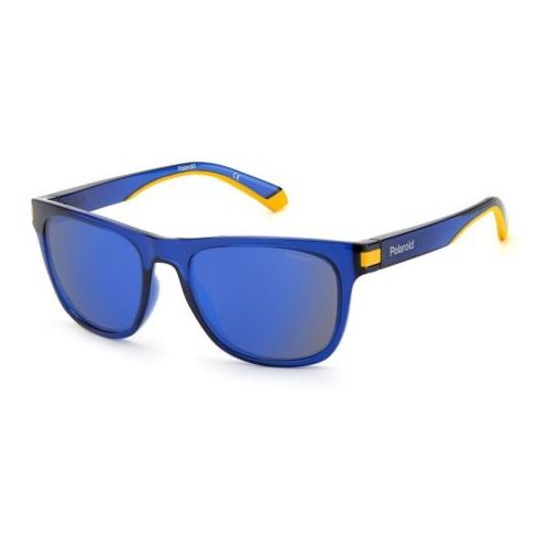 Ochelari de soare Polaroid Barbat Patrati PLD 2122/S DCD 5X BLUE YELLOW