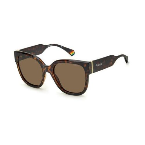 Ochelari de soare Polaroid Femeie Patrati PLD 6167/S 086SP HAVANA