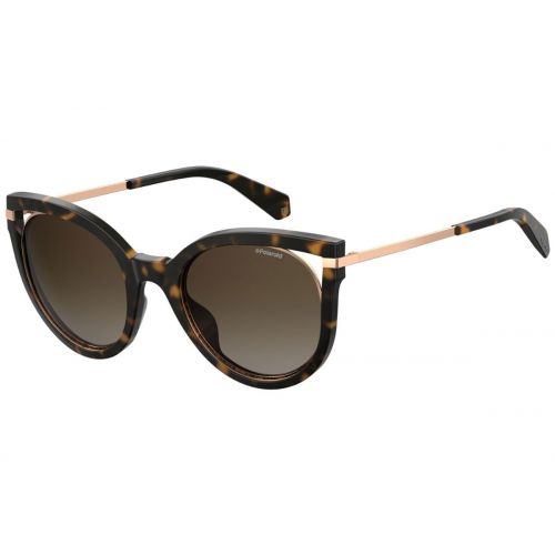 Ochelari de soare Polaroid Femeie Cat Eye PLD 4067/S 086 LA DARK HAVANA
