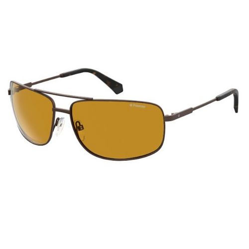 Ochelari de soare Polaroid Barbat Dreptunghiulari PLD 2101/S YZ4 MU MATT BROWN