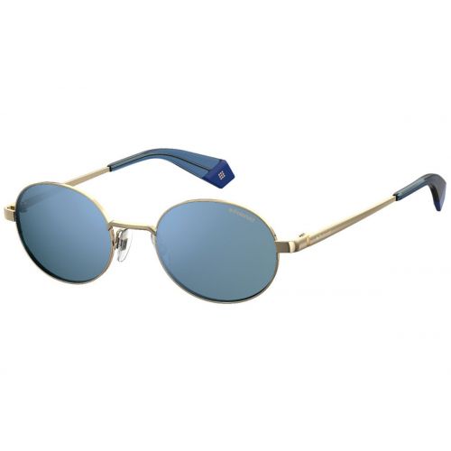 Ochelari de soare Polaroid Unisex Ovali PLD 6066/S LKS XN GOLD BLUE