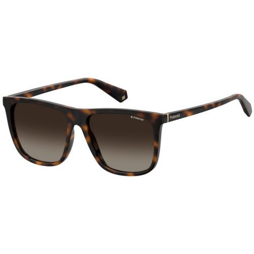 Ochelari de soare Polaroid Barbat Patrati PLD 6099/S 086 LA DARK HAVANA