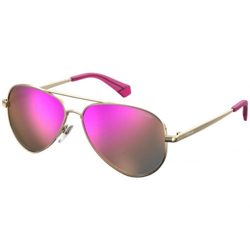 Ochelari de soare Polaroid Copii Aviator PLD 8015/N J5G K7 GOLD