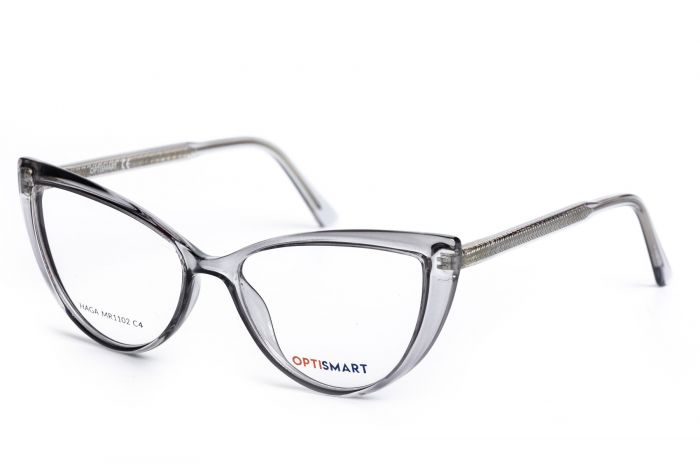 Ochelari de vedere Optismart Femeie Cat Eye Haga MR1102 C4